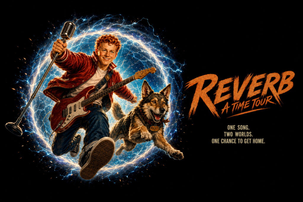 Reverb animated science fiction production artwork